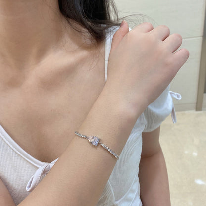 [Vivid Aurora]Dazzling Unique Multi Shape Lover Bracelet